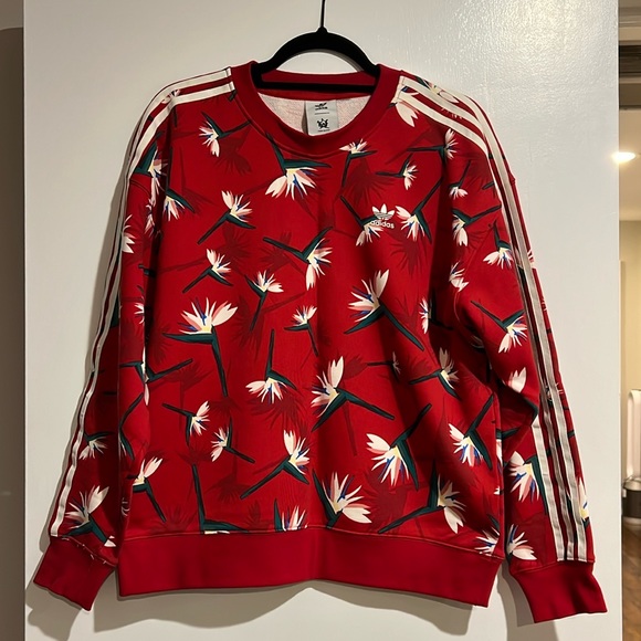 adidas Other - Red Adidas Sweatshirt